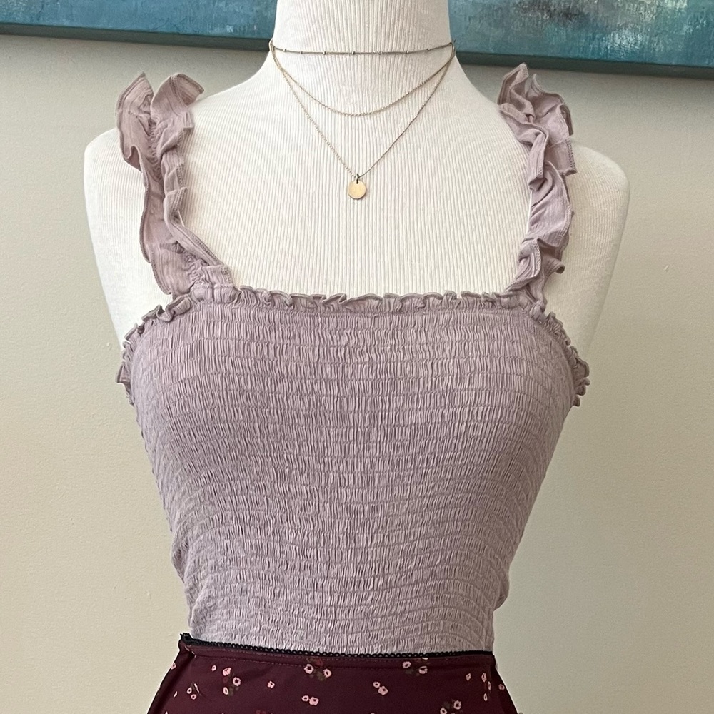 Aerie Beige Tube Top